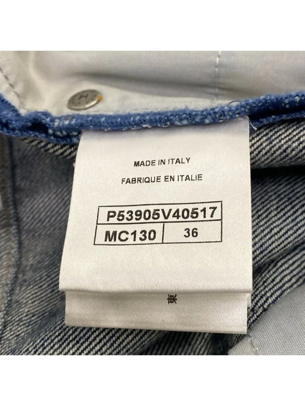 Chanel category jeans
